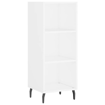 vidaXL Ντουλάπι Λευκό 34,5x34x180cm από Επεξεργασμένο Ξύλο 1 τεμ.