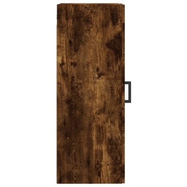 vidaXL Ντουλάπι Τοίχου Καπνιστή Δρυς 34,5x34x90cm Επεξεργ. Ξύλο 1 τεμ.