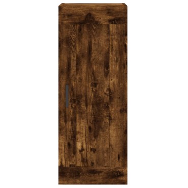 vidaXL Ντουλάπι Καπνιστή δρυς 34,5x34x180cm από Επεξεργασμένο Ξύλο 1 τεμ.