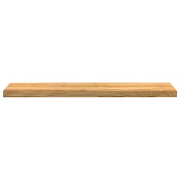 vidaXL Πατάκια Σκάλας 2 τεμ. Ανοιχτό Καφέ 110x30x2 cm Ξύλο Δρυός