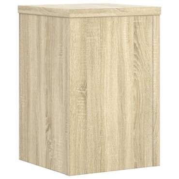 vidaXL Βάσεις Φυτών 2 Τεμ. Sonoma Δρυς 20x20x30 εκ. Επεξεργασμένο Ξύλο