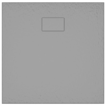 vidaXL Βάση Ντουζιέρας Γκρι 90 x 80 εκ. από SMC