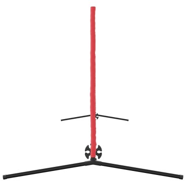 vidaXL Δίχτυ Τένις Μαύρο και Κόκκινο 494,5 x 90 x 87 εκ. Πολυεστέρας