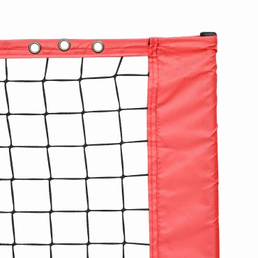 vidaXL Δίχτυ Τένις Μαύρο και Κόκκινο 494,5 x 90 x 87 εκ. Πολυεστέρας