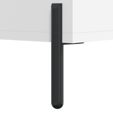 vidaXL Ντουλάπι Λευκό 34,5x34x180cm από Επεξεργασμένο Ξύλο 1 τεμ.