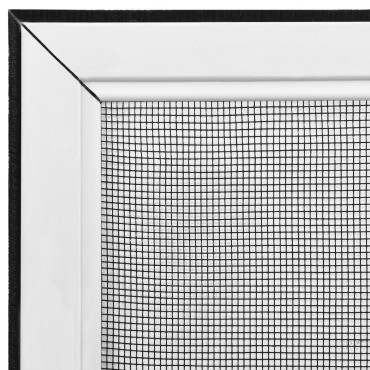 vidaXL Σήτα Παραθύρου Επεκτεινόμενη Λευκή (75-143)x50 εκ.