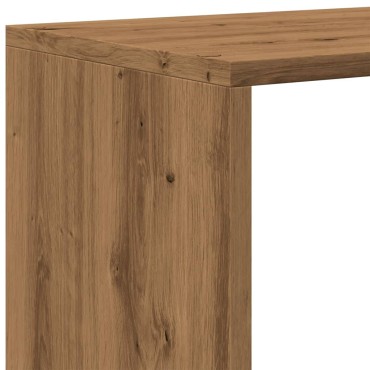 vidaXL Βιβλιοθήκη/Διαχωριστικό Χώρου 4 Επ. 131,5x29x131,5cm Επ. Ξύλο 1 τεμ.