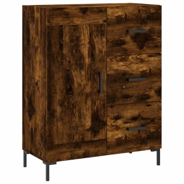 vidaXL Ντουλάπι Καπνιστή Δρυς 69,5x34x90cm Επεξεργασμένο Ξύλο 1 τεμ.