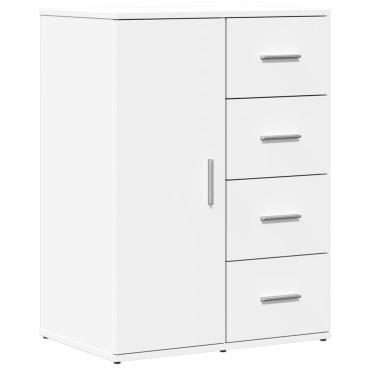 vidaXL Βοηθητικό Ντουλάπι 2 τεμ. Λευκός 59x39x80cm Επεξεργ. Ξύλο