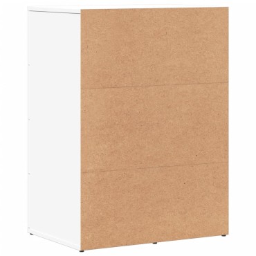 vidaXL Βοηθητικό Ντουλάπι 2 τεμ. Λευκός 59x39x80cm Επεξεργ. Ξύλο