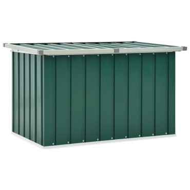 vidaXL Κουτί Αποθήκευσης Κήπου Πράσινο 109x67x65cm 1 τεμ.