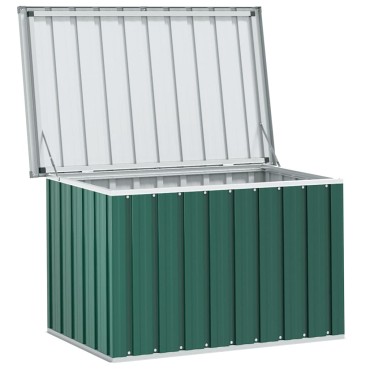 vidaXL Κουτί Αποθήκευσης Κήπου Πράσινο 109x67x65cm 1 τεμ.