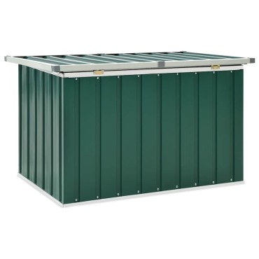 vidaXL Κουτί Αποθήκευσης Κήπου Πράσινο 109x67x65cm 1 τεμ.