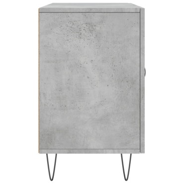 vidaXL Ντουλάπι Γκρι Σκυροδέματος 100x36x60cm Επεξεργασμένο Ξύλο 1 τεμ.