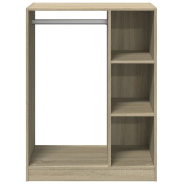vidaXL Ντουλάπα Χρώμα Sonoma Δρυς 77 x 48 x 102 εκ. Επεξεργασμένο Ξύλο
