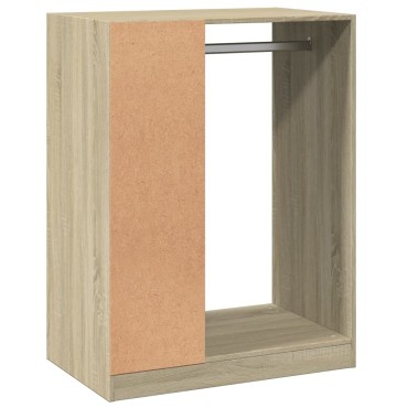 vidaXL Ντουλάπα Χρώμα Sonoma Δρυς 77 x 48 x 102 εκ. Επεξεργασμένο Ξύλο