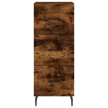 vidaXL Ντουλάπι Καπνιστή δρυς 34,5x34x180cm από Επεξεργασμένο Ξύλο 1 τεμ.