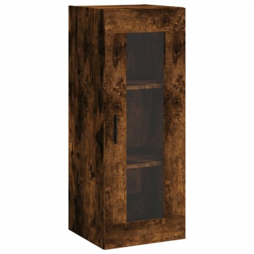 vidaXL Ντουλάπι Καπνιστή δρυς 34,5x34x180cm από Επεξεργασμένο Ξύλο 1 τεμ.