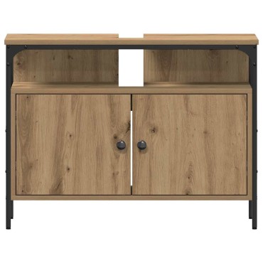 vidaXL Σετ Επίπλων Μπάνιου 4 τεμ. Artisan Oak Επεξεργασμένο Ξύλο