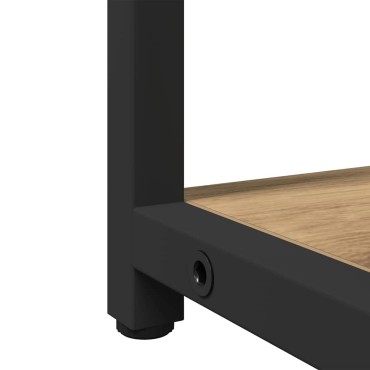 vidaXL Σετ Επίπλων Μπάνιου 4 τεμ. Artisan Oak Επεξεργασμένο Ξύλο