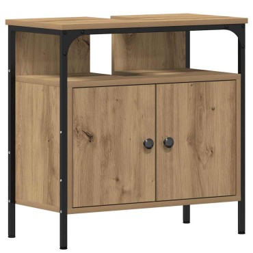 vidaXL Σετ Επίπλων Μπάνιου 4 τεμ. Artisan Oak 33x33x185,5 εκ