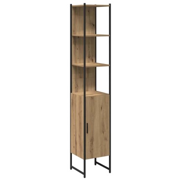vidaXL Σετ Επίπλων Μπάνιου 4 τεμ. Artisan Oak 33x33x185,5 εκ