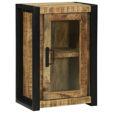 vidaXL Ντουλάπι Μπάνιου Καφέ 40x30x60cm Στερεό ξύλο μάνγκο 1 τεμ.