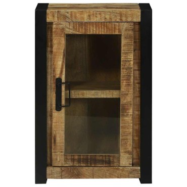 vidaXL Ντουλάπι Μπάνιου Καφέ 40x30x60cm Στερεό ξύλο μάνγκο 1 τεμ.