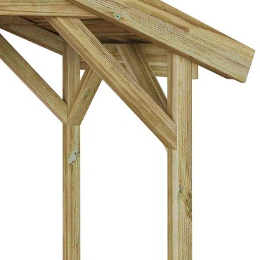 vidaXL Στέγαστρο μπάρμπεκιου 133,5 x 63 x 200 εκ.
