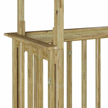 vidaXL Στέγαστρο μπάρμπεκιου 133,5 x 63 x 200 εκ.