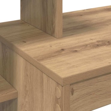 vidaXL Γραφείο Artisan Oak Επεξεργασμένο Ξύλο 100x40x90cm 1 τεμ.