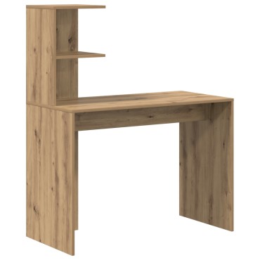 vidaXL Γραφείο Artisan Oak 102x50x124cm Επεξεργασμένο Ξύλο 1 τεμ.