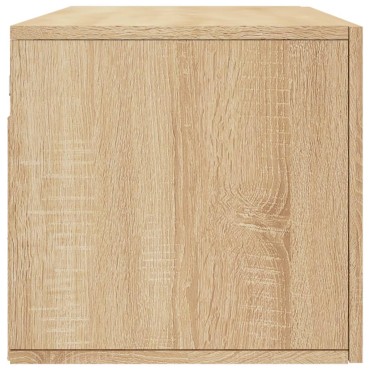 vidaXL Ντουλάπι Τοίχου Sonoma Δρυς 100x36,5x35cm Επεξεργ. Ξύλο 1 τεμ.