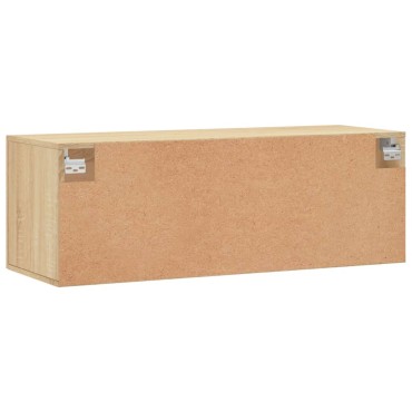 vidaXL Ντουλάπι Τοίχου Sonoma Δρυς 100x36,5x35cm Επεξεργ. Ξύλο 1 τεμ.