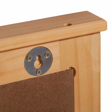 vidaXL Σετ Επίπλων Μπάνιου VIGO 5 τεμ. Μέλι Καφέ Στερεά ξυλεία πεύκου 37x34x110cm