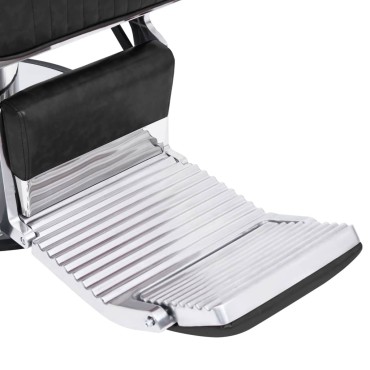 vidaXL Πολυθρόνα Κουρείου Μαύρη 68 x 69 x 116 εκ. από Συνθετικό Δέρμα