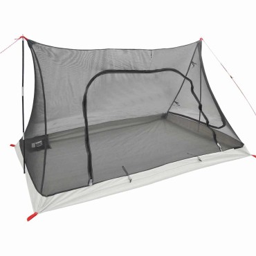 vidaXL Εσωτερική σκηνή Μαύρο 220 x 128 x 110 εκ Πλέγμα
