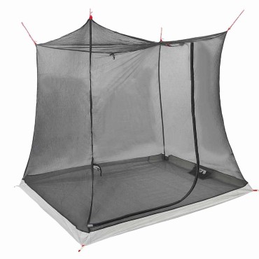 vidaXL Εσωτερική σκηνή Μαύρο 208 x 140 x 175 εκ. Πλέγμα