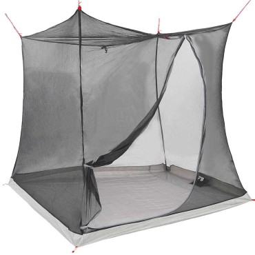 vidaXL Εσωτερική σκηνή Μαύρο 208 x 140 x 175 εκ. Πλέγμα
