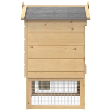 vidaXL Κοτέτσι Καφέ 75 x 60 x 89 εκ Μασίφ Ξύλο Πεύκου