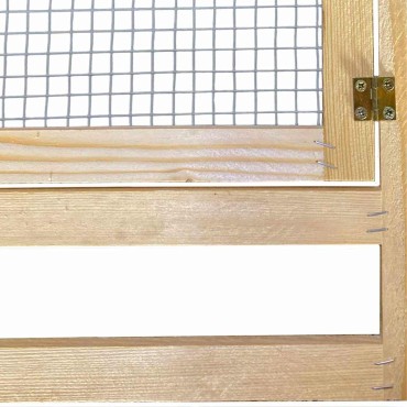 vidaXL Κοτέτσι Καφέ 75 x 60 x 89 εκ Μασίφ Ξύλο Πεύκου