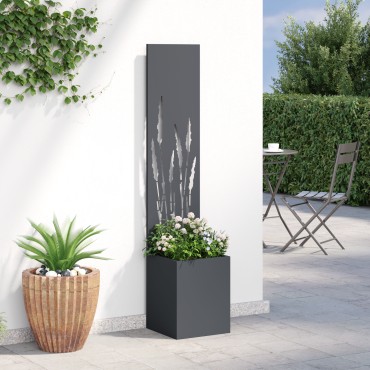 vidaXL Οθόνη Ιδιωτικότητας Κήπου Ανθρακί 32 x 32 x 150 εκ