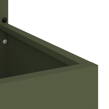 vidaXL Οθόνη Ιδιωτικότητας Κήπου Λαδί 32 x 32 x 150 εκ