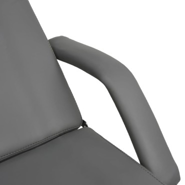 vidaXL Κρεβάτι - Πολυθρόνα Αισθητικής Γκρι 180 x 62 x (86,5-118) εκ.