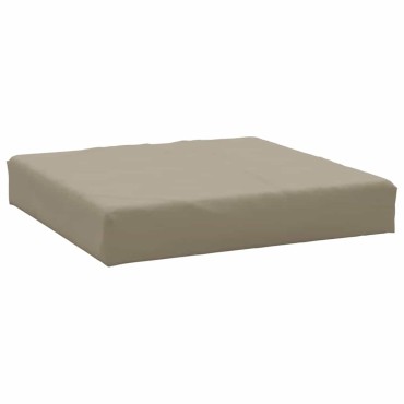 vidaXL Μαξιλάρια Παλέτας 2 τεμ. Taupe Ύφασμα Oxford