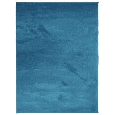 vidaXL Χαλί OVIEDO με Κοντό Πέλος Τιρκουάζ 240x340cm