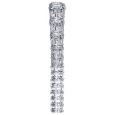 vidaXL Συρματόπλεγμα Περίφραξης Ασημί 50x1,5 μ. Γαλβανισμένο Ατσάλι 50x1,5 μ. (ΠxΥ)</li><li>Απόσταση κάθετων συρμάτων: 30cm