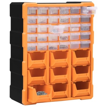 vidaXL Συρταριέρα Οργάνωσης με 39 Συρτάρια 38 x 16 x 47 εκ.