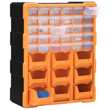 vidaXL Συρταριέρα Οργάνωσης με 39 Συρτάρια 38 x 16 x 47 εκ.
