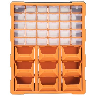 vidaXL Συρταριέρα Οργάνωσης με 39 Συρτάρια 38 x 16 x 47 εκ.